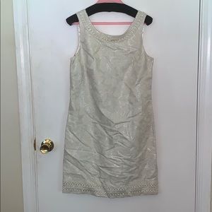 Lily Pulitzer off-white cocktail dress